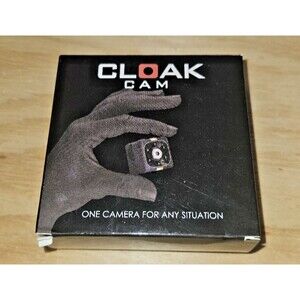 CLOAK CAM One Camera for Any Situation 1080P camera (Full HD) Indoor/Outdoor